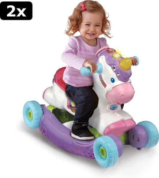 2x VTech Hobbel En Speel Eenhoorn 4 2x VTech Hobbel En Speel Eenhoorn - Afbeelding 4
