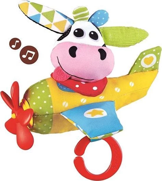 Yookidoo Activiteitsspeelgoed - One Size - Tap 'N' Play Musical Plane -Cow 3 Yookidoo Activiteitsspeelgoed - One Size - Tap 'N' Play Musical Plane -Cow - Afbeelding 3