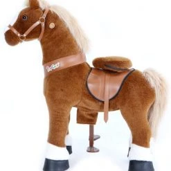 PonyCycle Lichtbruin Met Witte Bles, Klein - Ux324‎‎ -babygyms Winkel 550x616 4