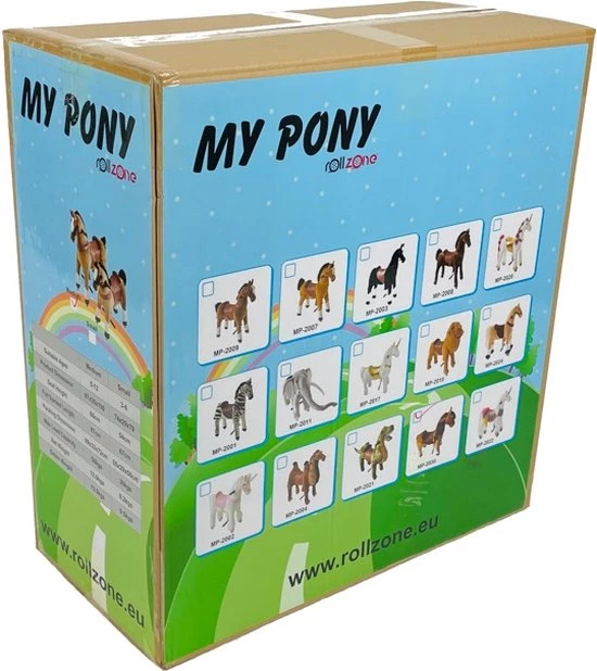 My Pony ROLLZONE MY PONY, Rijdend Speelgoed Olifant Van ROLLZONE ®, 4 - 10 Jaar (MP2011-M) 12 My Pony ROLLZONE MY PONY, Rijdend Speelgoed Olifant Van ROLLZONE ®, 4 - 10 Jaar (MP2011-M) - Afbeelding 12