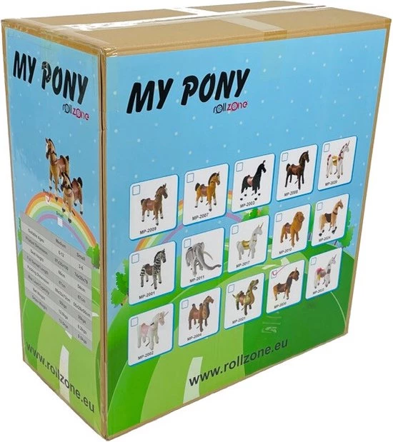 My Pony ROLLZONE My Pony By Rollzone Rijpaard 6 My Pony ROLLZONE My Pony By Rollzone Rijpaard - Afbeelding 6