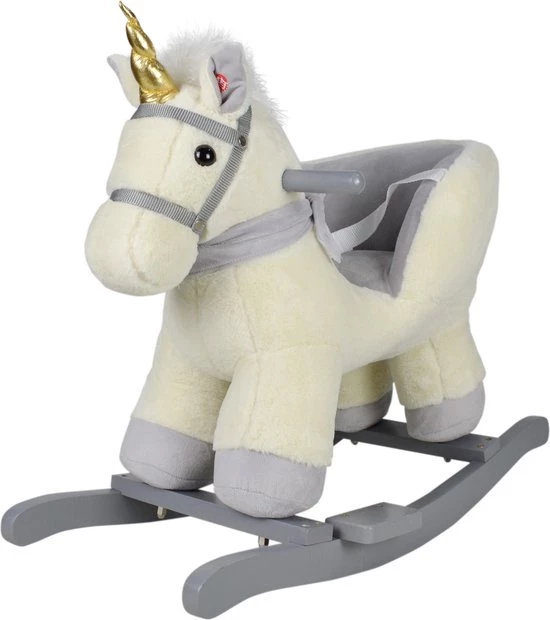 Infantastic GoodVibes - Hobbelpaard Voor Baby En Kind - Schommelpaard Silver Unicorn - Stevige Constructie - Knuffelzacht Met Geluidseffecten - Eenhoorn Grijs 8 Infantastic GoodVibes - Hobbelpaard Voor Baby En Kind - Schommelpaard Silver Unicorn - Stevige Constructie - Knuffelzacht Met Geluidseffecten - Eenhoorn Grijs - Afbeelding 8
