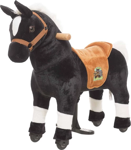 Animal Riding Paard Mararadscha Zwart XS / Mini Rijdend Paardenspeelgoed - Paardenspeelgoed - Zadelhoogte 44 CM - Verstelbaar Pedaal 3 Standen. Afneembaar Zadel. 1 Animal Riding Paard Mararadscha Zwart XS / Mini Rijdend Paardenspeelgoed - Paardenspeelgoed - Zadelhoogte 44 CM - Verstelbaar Pedaal 3 Standen. Afneembaar Zadel.