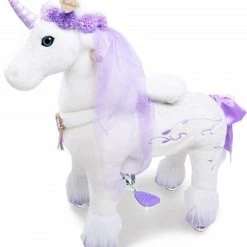 PonyCycle Luxe Speelgoed - Rijpaard Eenhoorn Groot K41