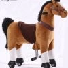 Kids-Horse Rijdend Speelgoed Paard - Benjamin TB-2007S - Bruin