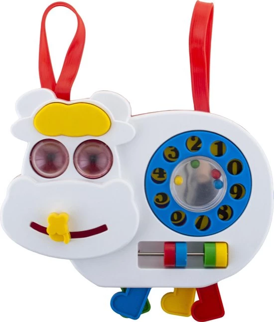 Scenique Hanger Voor In Het Park / Wagenspanner / Baby Gym " CRIB COW " - Parkspeelgoed - Fun Voor De Baby's - 25 X 18 X 6 Cm 1 Scenique Hanger Voor In Het Park / Wagenspanner / Baby Gym " CRIB COW " - Parkspeelgoed - Fun Voor De Baby's - 25 X 18 X 6 Cm