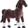 Kids-Horse Rijdend Speelgoed Paard - Caspar TB-2009M - Donkerbruin