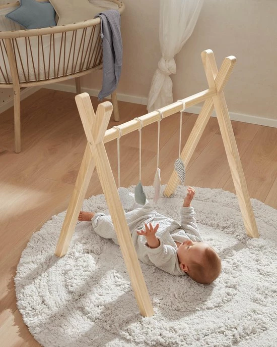 Kave Home - Maralis Tipi Babytrainer Van Massief Beukenhout 6 Kave Home - Maralis Tipi Babytrainer Van Massief Beukenhout - Afbeelding 6