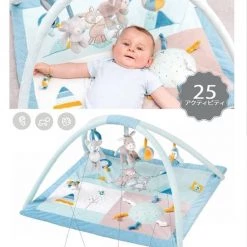 Babygym, Baby Cadeau - Jongen & Meisje, Dierenvriendjes Speelmat, Interactief Speelgoed – Multikleuren -babygyms Winkel 550x703
