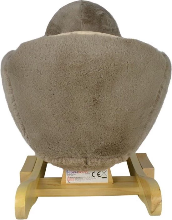 Infantastic- Hobbeldier -schommel Luiaard, Hobbelluiaard, Muziekfunctie 9 Infantastic- Hobbeldier -schommel Luiaard, Hobbelluiaard, Muziekfunctie - Afbeelding 9