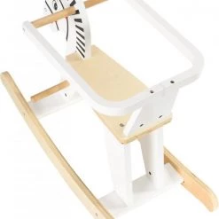 Mamabrum Houten Hobbelpaard - Wit - Hobbel Paard / Dier Schommelpaard Hobbeldier Wip Schommeldier Hout - 1 2 3 4 Jaar - Hobbelfiguur Baby Hobbeldieren Schommelpaardje Schommeldieren -babygyms Winkel 550x752