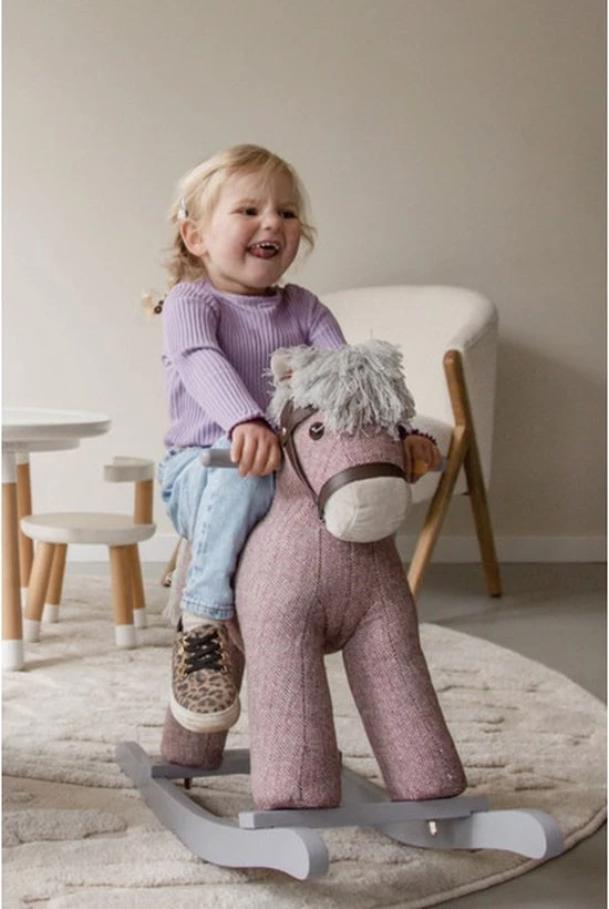 Tryco Milo Grijs Hobbelpaard 36m+ TR-120109 12 Tryco Milo Grijs Hobbelpaard 36m+ TR-120109 - Afbeelding 12