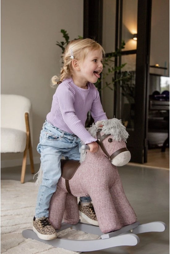 Tryco Milo Grijs Hobbelpaard 36m+ TR-120109 14 Tryco Milo Grijs Hobbelpaard 36m+ TR-120109 - Afbeelding 14