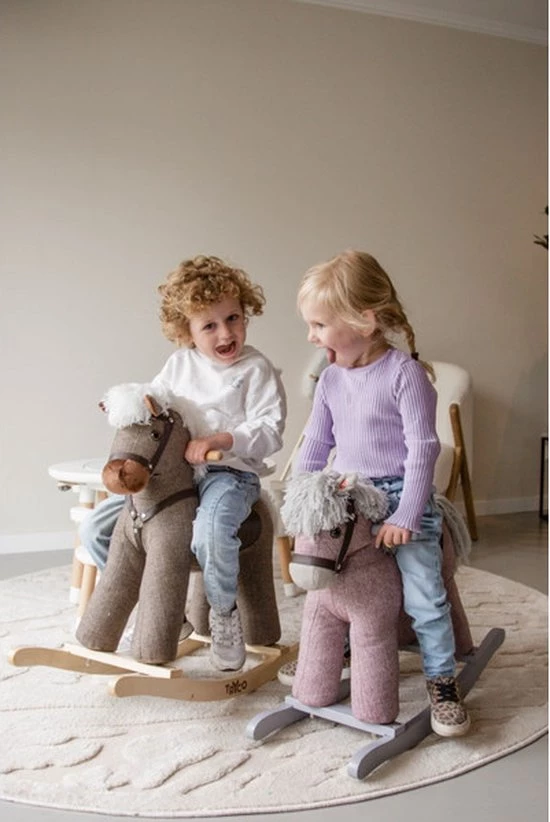 Tryco Milo Grijs Hobbelpaard 18m+ TR-120106 20 Tryco Milo Grijs Hobbelpaard 18m+ TR-120106 - Afbeelding 20