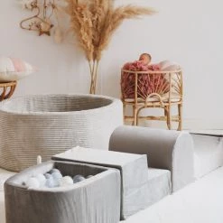 Moje. Speelset Velvet Grey - 5 Elementen Incl Mini Ballenbad En 100 Ballen | Baby Foam Playset -babygyms Winkel 550x825 11