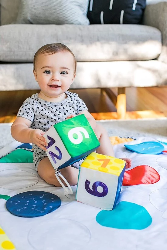 Babygym, Baby Cadeau - Jongen & Meisje, Dierenvriendjes Speelmat, Interactief Speelgoed - Multikleuren. 7 Babygym, Baby Cadeau - Jongen & Meisje, Dierenvriendjes Speelmat, Interactief Speelgoed - Multikleuren. - Afbeelding 7